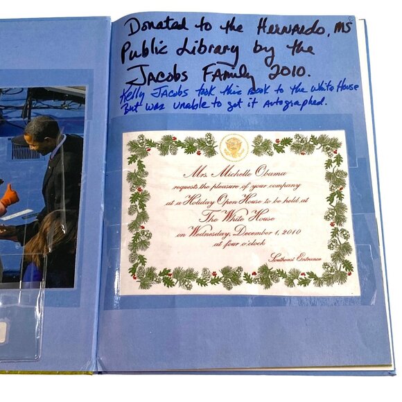 Of Thee I Sing A Letter to My Daughters Photo Invitation Barack Obama 1st Ed. - Picture 4 of 9